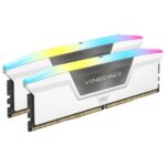 Memorie RAM CORSAIR VENGEANCE RGB 32GB (2x16) DDDR5 5600 MHZ - CMH32GX5M2B5600C36WK
