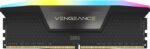 Memorie RAM CORSAIR VENGEANCE RGB 32GB (2x16) DDR5, 6000MHz, CL38 - CMH32GX5M2B6000C38