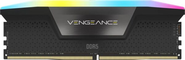Memorie RAM CORSAIR VENGEANCE RGB 32GB (2x16) DDR5, 6000MHz, CL38 - CMH32GX5M2B6000C38