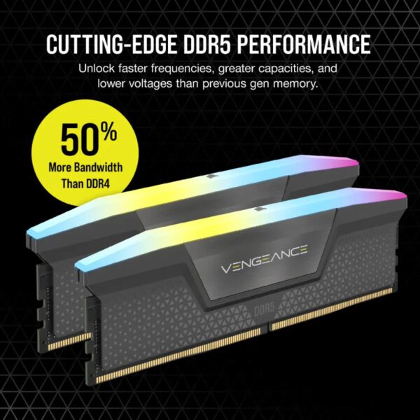 Memorie RAM DIMM Corsair VENGEANCE 32GB (2x16) 5200MHz DDR5 C36 - CMH32GX5M2B520Z40K