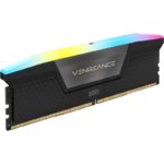 Memorie RAM CORSAIR VENGEANCE RGB 32GB (2x16) DDR5, 5600MHZ, CL40 - CMH32GX5M2B5600C40K