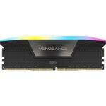 Memorie RAM CORSAIR VENGEANCE RGB 32GB (2x16) DDR5, 5600MHZ, CL40 - CMH32GX5M2B5600C40K