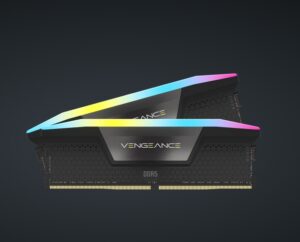 Memorie RAM CORSAIR Vengeance RGB 64GB (2x32) DDR5 5200MHz - CMH64GX5M2B5200C40