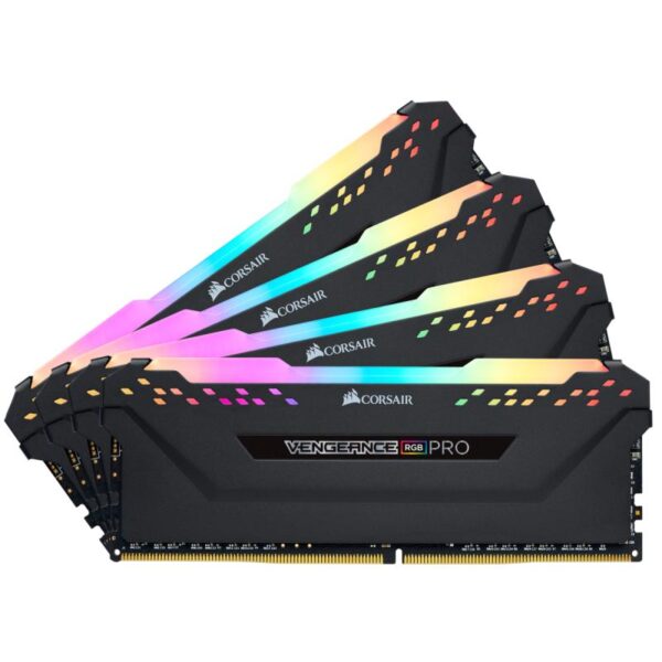 Memorie RAM Corsair VENGEANCE, DIMM, DDR4, 64GB (4x16GB), CL15 - CMW64GX4M4C3000C15