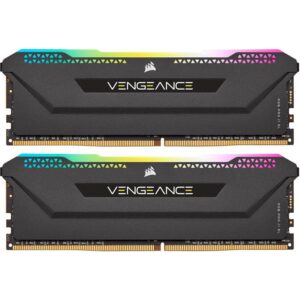 Memorie RAM Corsair Vengeance RGB PRO SL, DIMM, 16GB (8GB x 2) - CMH16GX4M2D3600C18