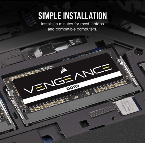 Memorie RAM Corsair Vengeance, DIMM, DDR5, 32GB (2x16GB), CL40 - CMSX32GX5M2A480C40