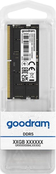 Memorie RAM Goodram DDR5 16GB 5600Mhz CL40 1.1v SODIMM - GR5600S564L46S/16G