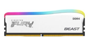 Memorie RAM Kingston Fury Beast White, DIMM, DDR4, 16GB - KF432C16BWAK2/16