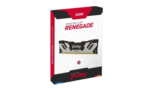 Memorie RAM Kingston Fury Renegade Silver, DIMM, DDR5, 32GB, CL32 - KF564C32RSK2-32