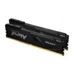 Memorie RAM Kingston Fury Beast, DIMM, DDR4, 32GB, 3200MHz - KF432C16BB12AK2/32