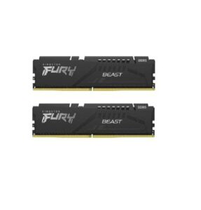 Memorie RAM Kingston Fury Beast, DIMM, DDR5, 32 GB (2x16GB) - KF552C40BBK2-32