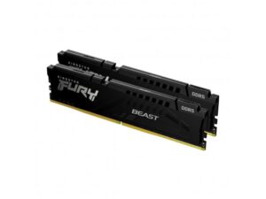 Memorie RAM Kingston Fury Beast, DIMM, DDR5, 32GB (2x16GB) - KF560C40BBK2-32
