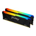 Memorie KINGSTON 16GB 2666MT/s DDR4 CL16 FURY Beast RGB - KF426C16BB2AK2/16