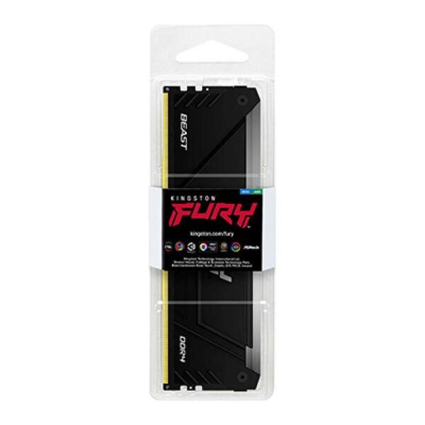 Memorie Kingston FURY Beast RGB 8GB DDR4 2666MHz CL16 - KF426C16BB2A/8