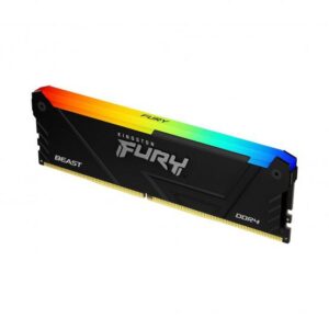 Memorie RAM Kingston Fury Beast RGB, DIMM, DDR4, 16GB - KF436C18BB2A/16