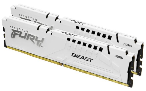 Memorie RAM Kingston FURY Beast White 32GB DDR5 6000MHz - KF560C36BWE2K2-32