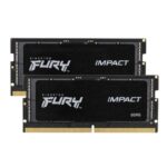 Memorie RAM Kingston Fury Impact, SODIMM, DDR5, 32GB, CL40, 4800MHz - KF548S38IBK2-32