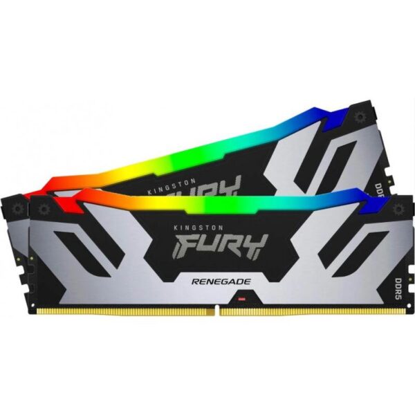 Memorie RAM Kingston Fury Renegade RGB, DIMM, DDR5, 32GB, CL32 - KF560C32RSAK2-32
