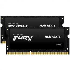 Memorie RAM Kingston Fury, SODIMM, DDR3, 16GB (2x8GB), CL10, 1866MHz - KF318LS11IBK2/16