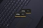 Memorie RAM Kingston Impact, SODIMM, DDR5, 16GB (2x8GB), CL40 - KF548S38IBK2-16