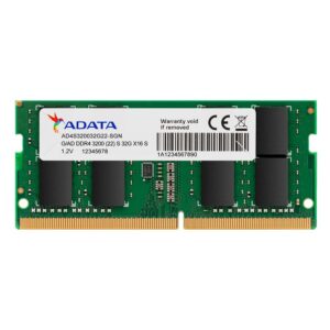 Memorie RAM notebook Adata, SODIMM, DDR4, 8GB, CL22, 3200Mhz - AD4S32008G22-SGN