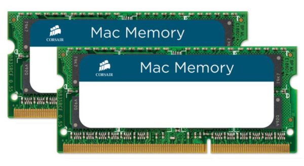 Memorie RAM notebook Corsair Mac, SODIMM, DDR3, 8GB (2x4GB) - CMSA8GX3M2A1066C7