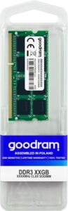 Memorie RAM notebook GoodRam DDR3 4GB 1600Mhz CL 11 - GR1600S3V64L11S/4G