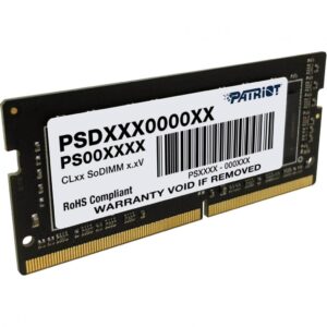 Memorie RAM notebook Patriot, SODIMM, DDR4, 16GB, CL17, 3200 Mhz - PSD416G320081S