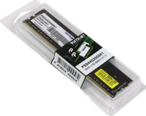 Memorie RAM Patriot Signature Line, DIMM, DDR4, 4GB, CL 19, 2666MHz - PSD44G266681