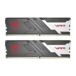 Memorie RAM PATRIOT VIPER VENOM 64GB (2x32GB) DDR5, 6400MHz, CL32 - PVV564G640C32K