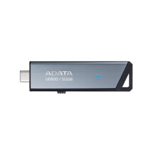 USB Flash Drive ADATA 512GB, UE800, USB Type-C, Black - AELI-UE800-512G-CS