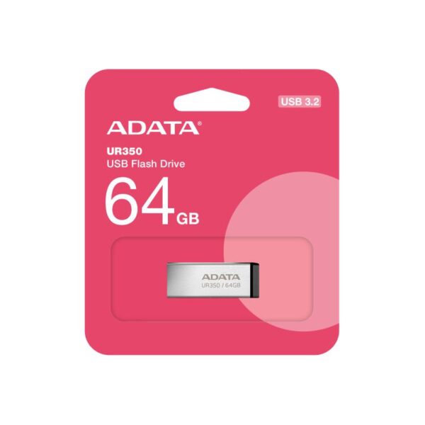 USB 64GB ADATA-UR350-64G-RSR/BK