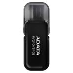 Memorie USB Flash Drive ADATA 64GB, UV240, USB 2.0, Negru - AUV240-64G-RBK