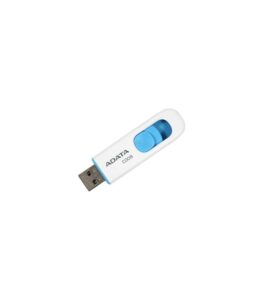 Memorie USB Flash Drive ADATA C008, 16GB, USB 2.0, alb - AC008-16G-RWE
