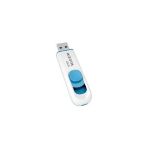 Memorie USB Flash Drive ADATA C008, 64GB, USB 2.0, alb - AC008-64G-RWE