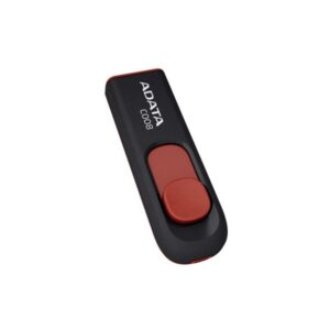 Memorie USB Flash Drive ADATA C008, 64GB, USB 2.0, negru - AC008-64G-RKD