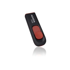 Memorie USB Flash Drive ADATA C008, 64GB, USB 2.0, negru - AC008-64G-RKD