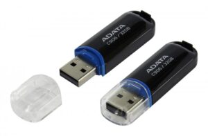 Memorie USB Flash Drive ADATA C906, 32GB, USB 2.0, negru - AC906-32G-RBK