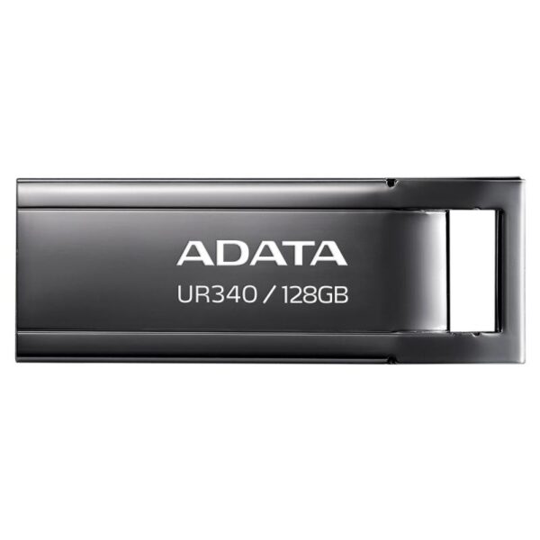 Memorie USB Flash Drive ADATA UR340, 128GB, USB 3.2, black metalic - AROY-UR340-128GBK