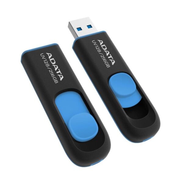 Memorie USB Flash Drive ADATA UV128, 256GB, USB 3.2 - AUV128-256G-RBE