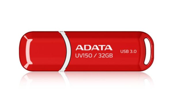 Memorie USB Flash Drive ADATA UV150, 32Gb, USB 3.0, rosu - AUV150-32G-RRD