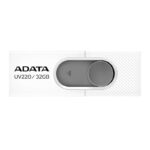 Memorie USB Flash Drive ADATA UV220 32GB, USB 2.0, alb - AUV220-32G-RWHGY