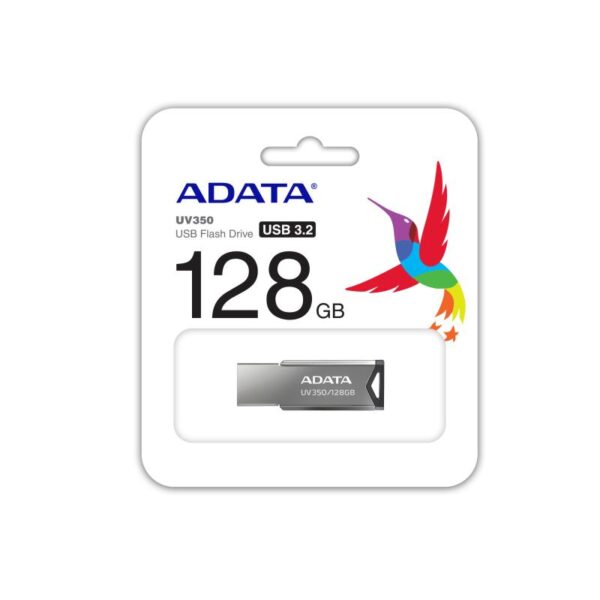 Memorie USB Flash Drive ADATA UV350, 128GB, USB 3.2 - AUV350-128G-RBK