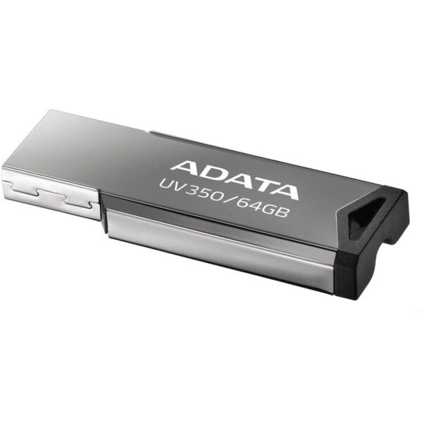 Memorie USB Flash Drive ADATA UV350, 64GB, USB 3.2 - AUV350-64G-RBK