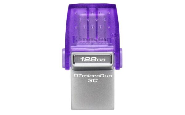 USB Flash Drive Kingston 128GB DT MicroDuo, USB 3.0, micro USB 3C - DTDUO3CG3/128GB