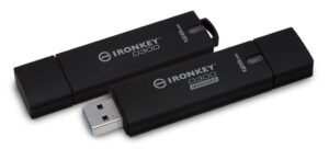 Memorie USB Flash Drive Kingston, 128GB, IronKey D300 Managed - IKD300M/128GB