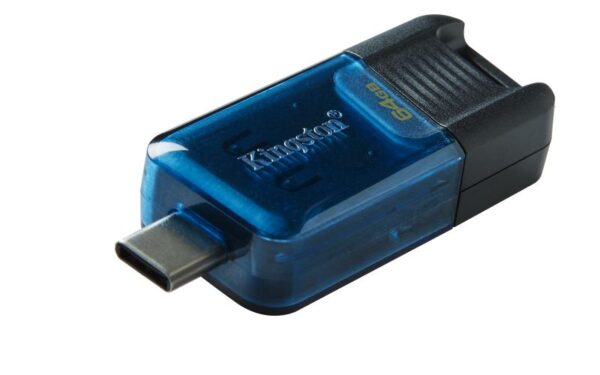 Memorie USB Flash Drive Kingston 32GB Data Traveler 80, USB-C 3.2 - DT80M/64GB