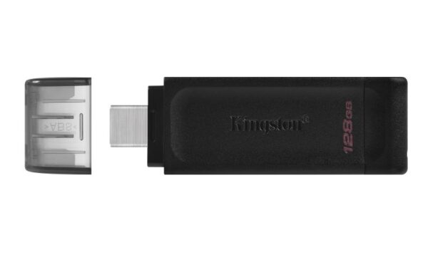 Memorie Kingston USB Flash Drive DataTraveler 70, 128GB, USB 3.2 - DT70/128GB