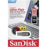 Memorie USB Flash Drive SanDisk Ultra Flair, 32GB, USB 3.0 - SDCZ73-032G-G46