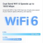 Mercusys AX1800 Whole Home Wi-Fi system HALO H70X (2-PACK)